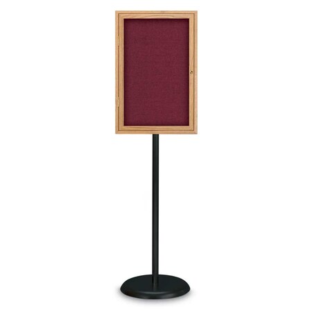 United Visual Products Corkboard, Double Door, Radius Frame, 60x36", Satin/Pearl UV7004-SATIN-PEARL